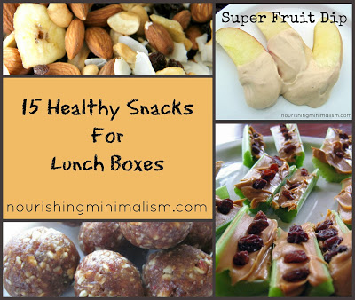 15 Healthy Snacks for Lunch Boxes