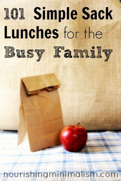 101 Simple Sack Lunches for the Busy Family