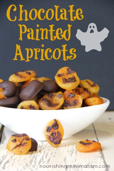 Chocolate Dipped or Painted Apricots