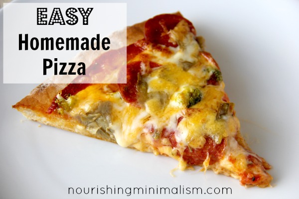 Easy Homemade Pizza