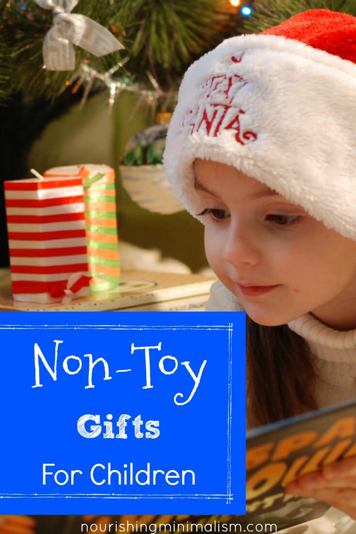 Non-Toy Gift Guide For The Children In Your Life - Nourishing Minimalism