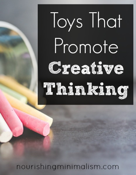 Children's Toys That Promote Creative Thinking Open-Ended Play