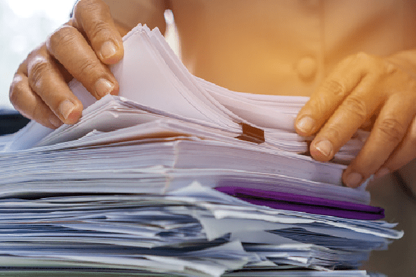 How to Safely Get Rid of Paper Documents
