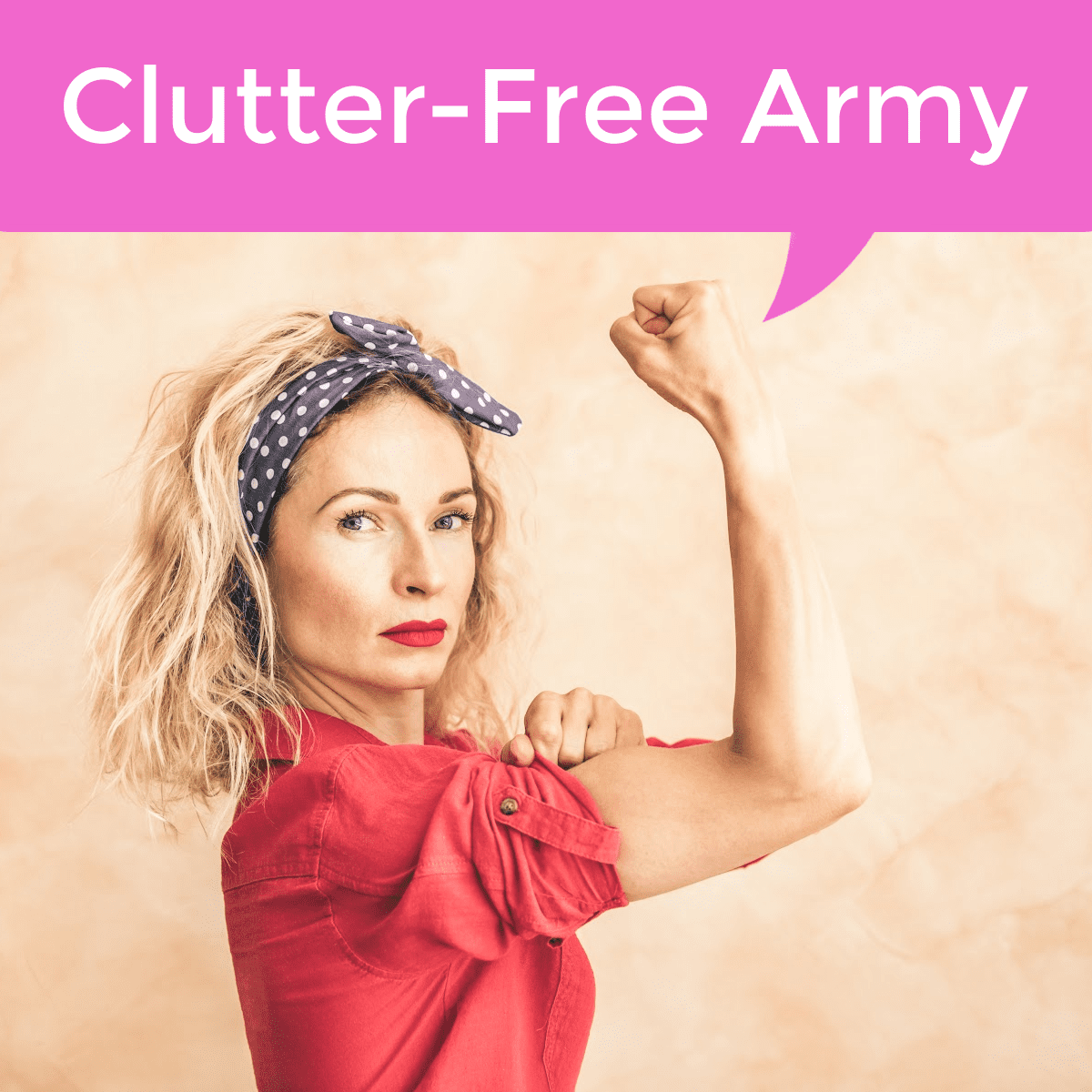 we can do it clutter free army 2
