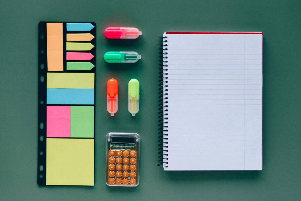 decluttering office supplies